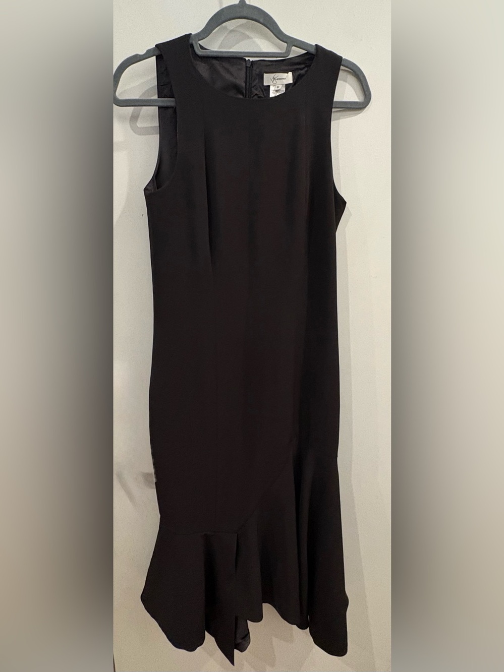 JAYGODFREY Black Sleeveless Sheath Dress